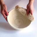 Banneton redondo de mimbre 0,5 kg****